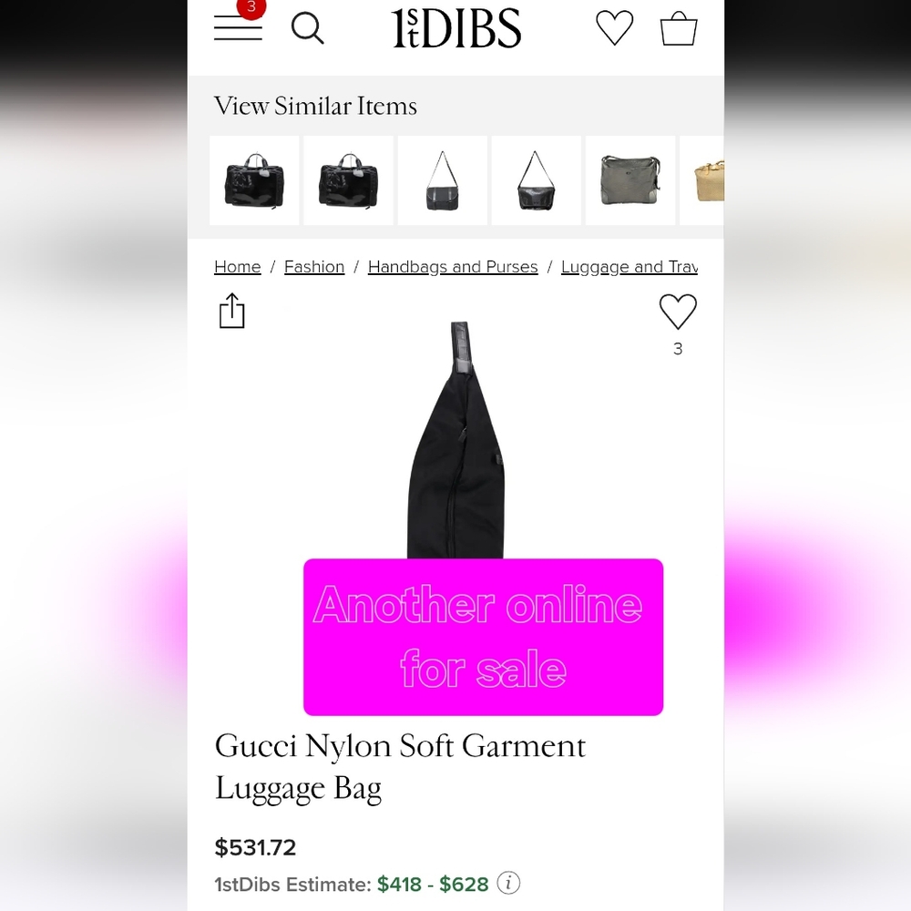 ⭐️Gucci Black Shoulder Bag - Picture 12 of 13